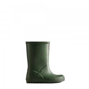 Green Hunter Kids Classic Rain Boots | PHOG68034