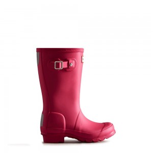 Pink Hunter Kids Original Rain Boots | YMTF19428