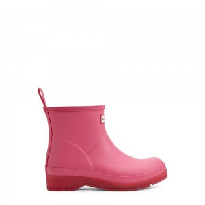 Red Hunter Womens PLAY™ Translucent Sole Wellies Short Rain Boots | RVJD07924