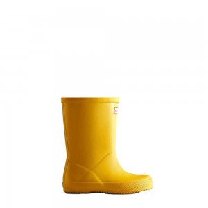 Yellow Hunter Kids Classic Rain Boots | YPDS50749