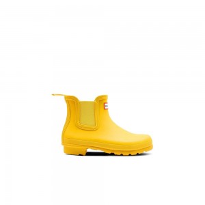 Yellow Hunter Womens Original Chelsea Booties | DNLB15934