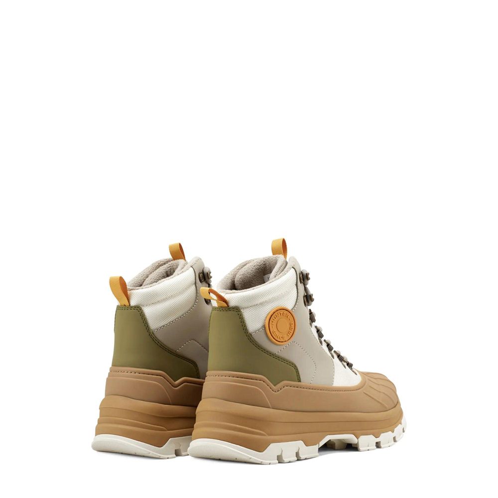 Beige Hunter Womens Explorer Duck Booties | RQMA21537