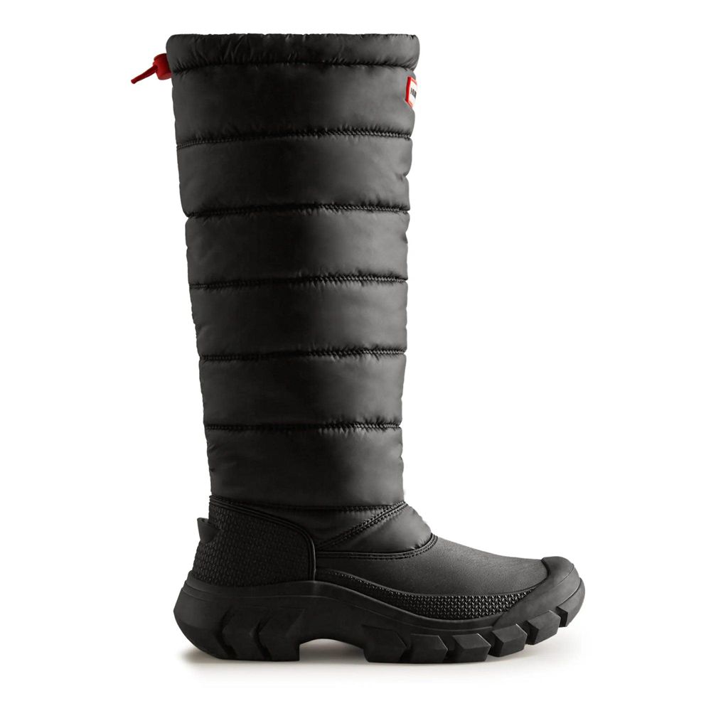 Black Hunter Womens Intrepid Insulated Tall Snow Boots | GCDZ41652