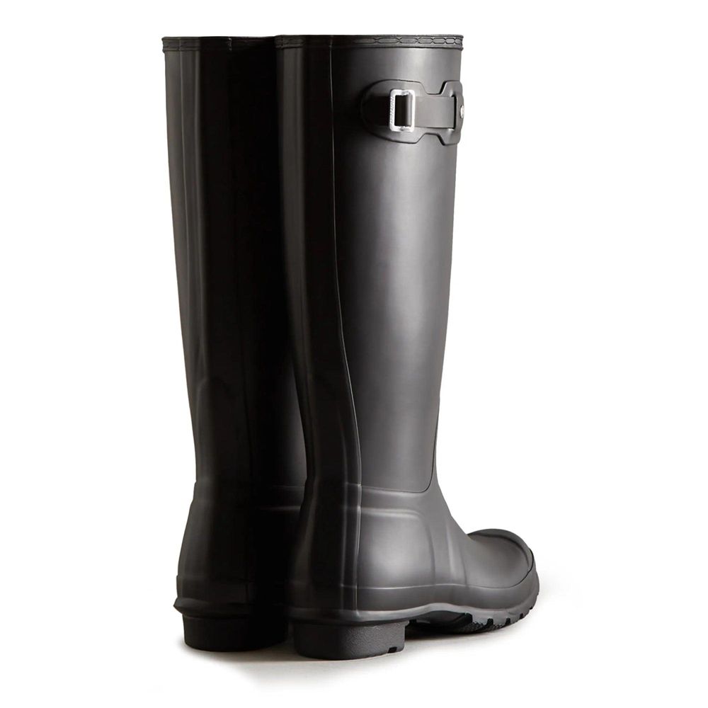 Black Hunter Womens Original Wellies Tall Rain Boots | NFWK28547