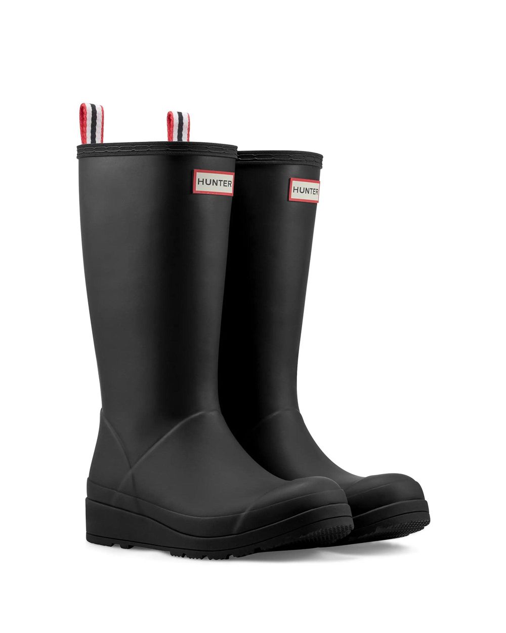 Black Hunter Womens PLAY™ Wellies Tall Rain Boots | MABZ07813