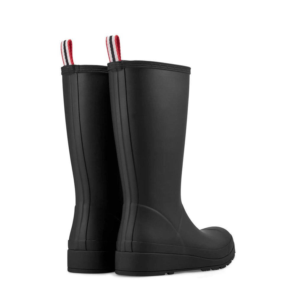 Black Hunter Womens PLAY™ Wellies Tall Rain Boots | MABZ07813