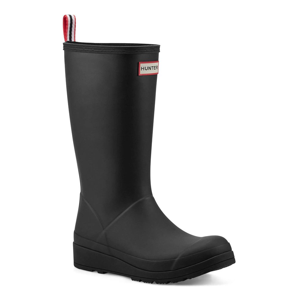 Black Hunter Womens PLAY™ Wellies Tall Rain Boots | MABZ07813