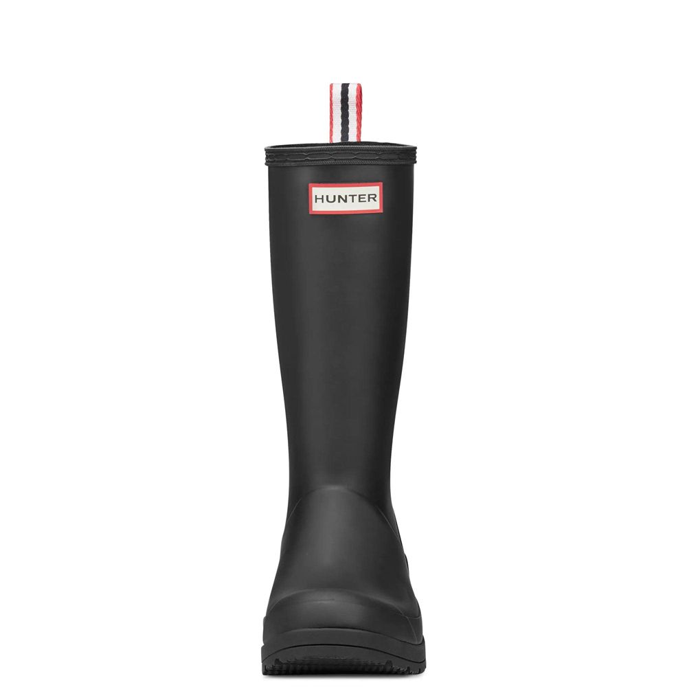 Black Hunter Womens PLAY™ Wellies Tall Rain Boots | MABZ07813