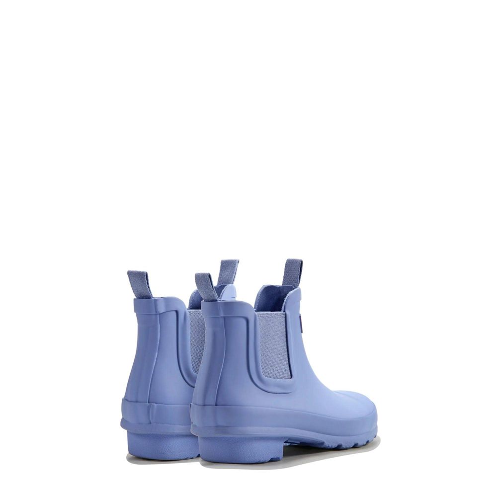 Blue Hunter Kids Original Chelsea Rain Boots | LMGR08349