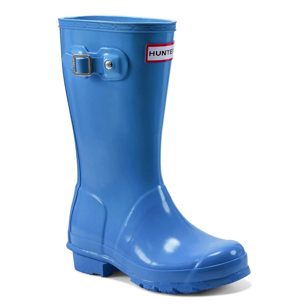 Blue Hunter Kids Original Tonal Rain Boots | KPFX60528