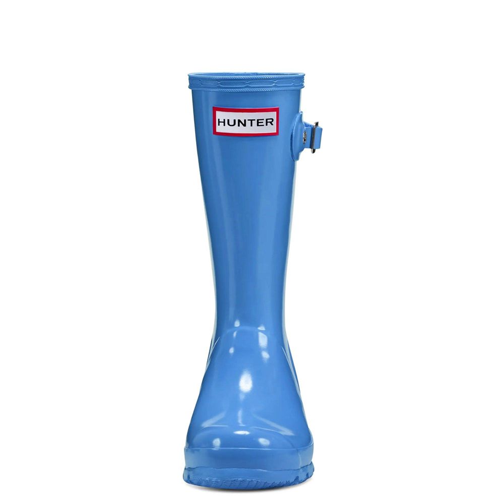 Blue Hunter Kids Original Tonal Rain Boots | KPFX60528