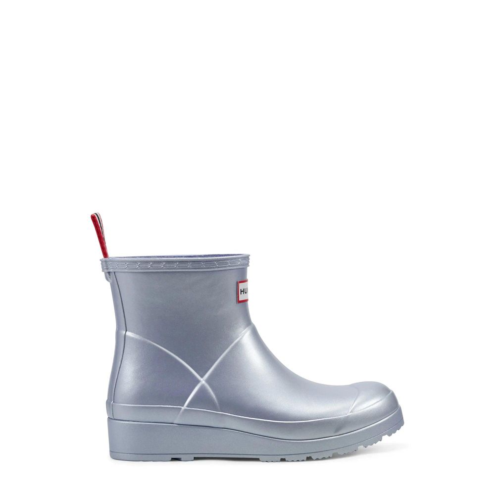 Blue Hunter Womens PLAY™ Nebula Wellies Short Rain Boots | EOAU43620