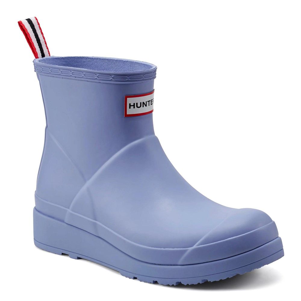 Blue Hunter Womens PLAY™ Wellies Short Rain Boots | PUIX72610