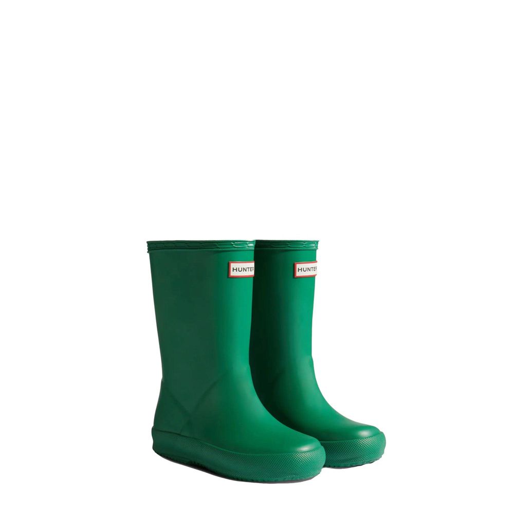 Green Hunter Kids Classic Rain Boots | EHCS72461