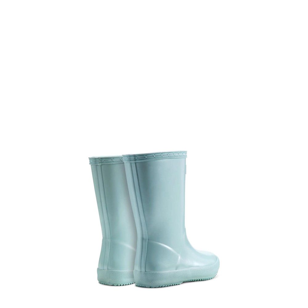 Green Hunter Kids Nebula Rain Boots | QFRX24316