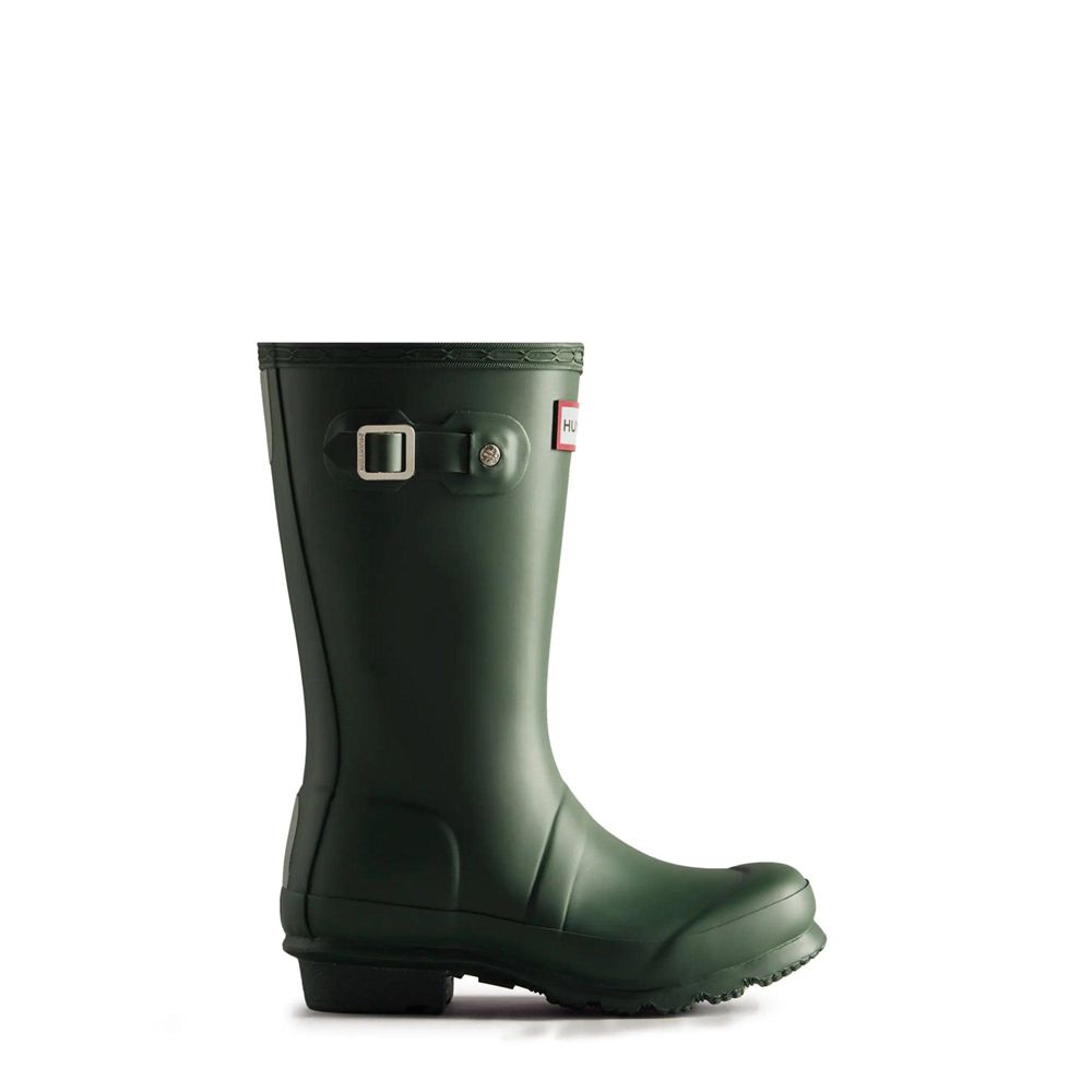 Green Hunter Kids Original Rain Boots | LAZK52639