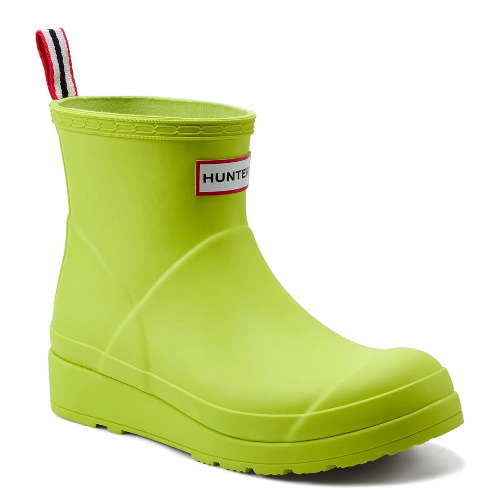 Green Hunter Womens PLAY™ Wellies Short Rain Boots | DRSY50614