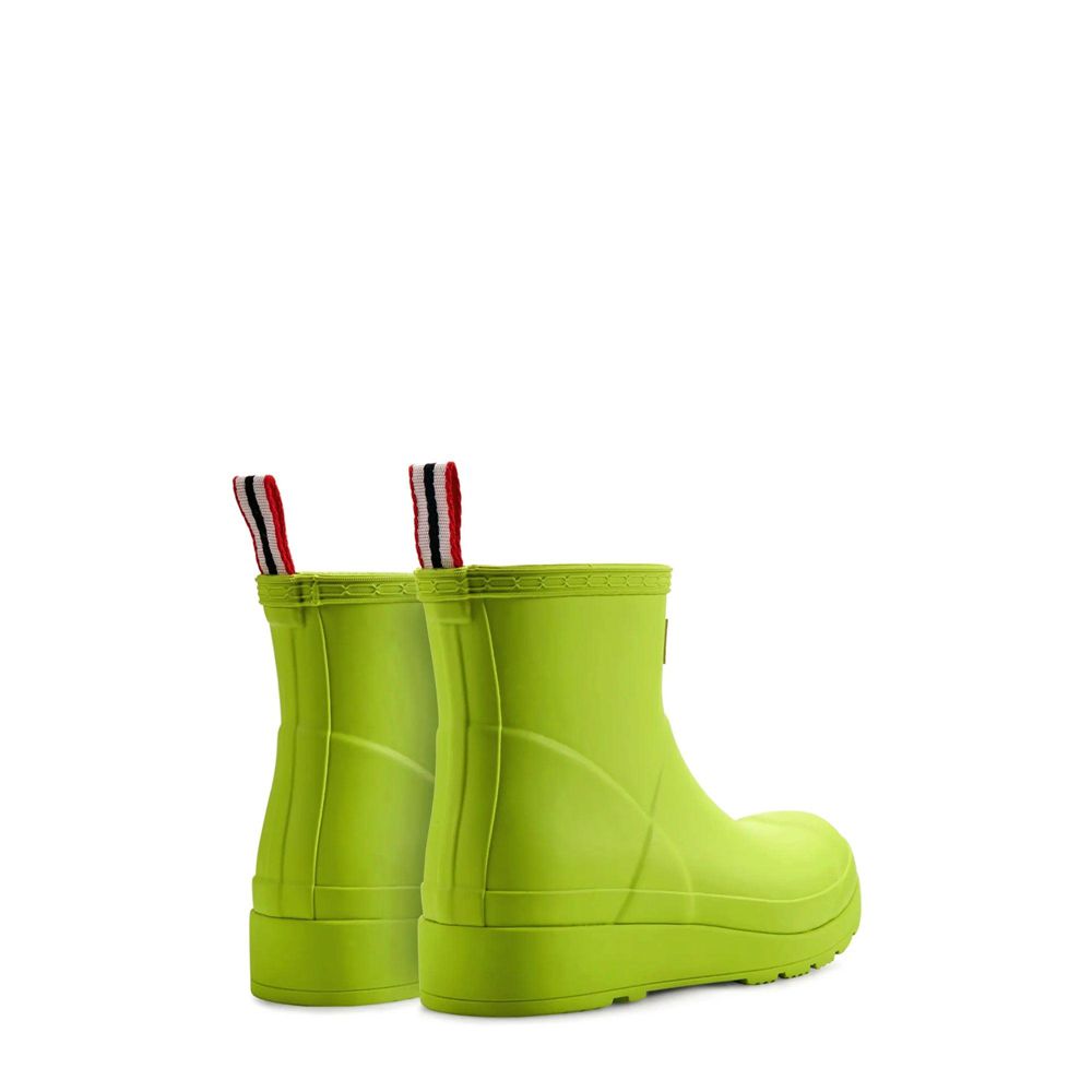 Green Hunter Womens PLAY™ Wellies Short Rain Boots | DRSY50614