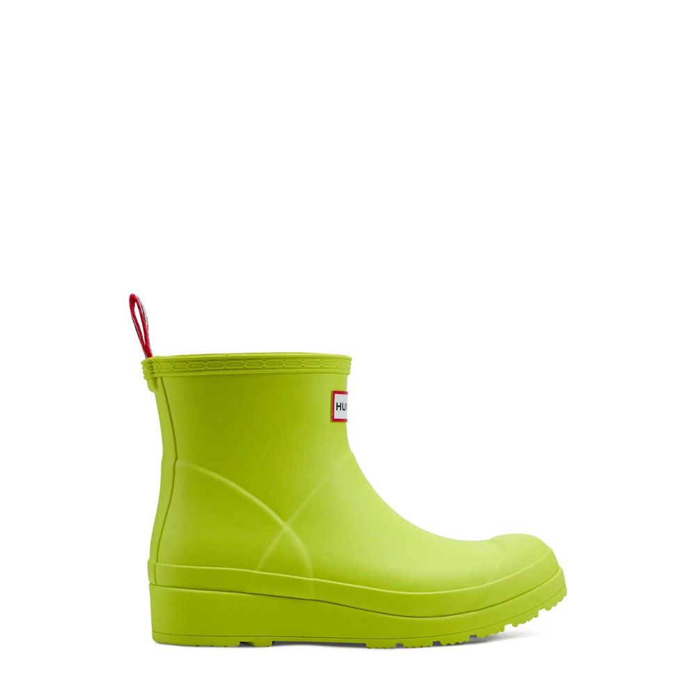 Green Hunter Womens PLAY™ Wellies Short Rain Boots | DRSY50614