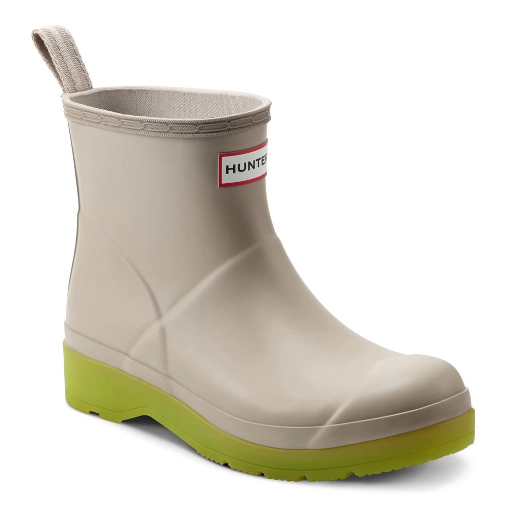 Grey Hunter Womens PLAY™ Translucent Sole Wellies Short Rain Boots | DYXN72841