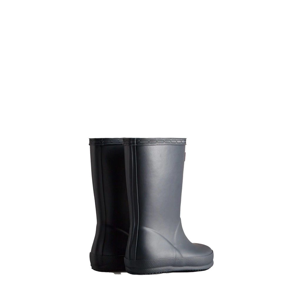 Navy Hunter Kids Classic Rain Boots | UFDN41759