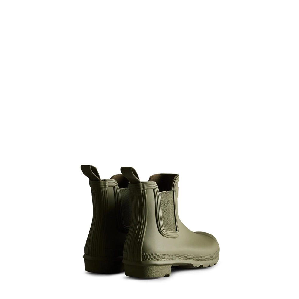 Olive Hunter Womens Original Chelsea Booties | HVEY01678