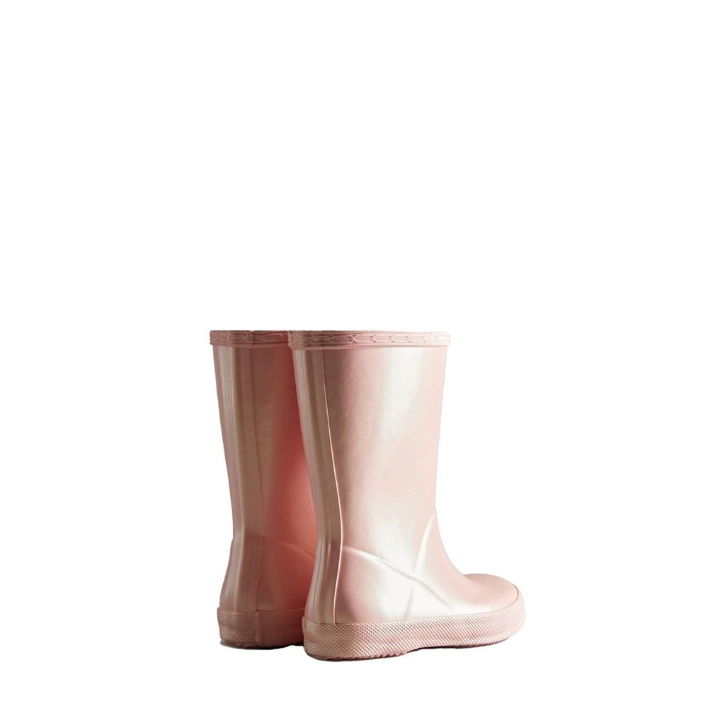 Pink Hunter Kids Nebula Rain Boots | UFEI56207