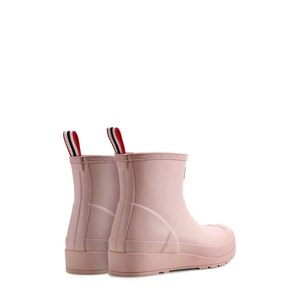 Pink Hunter Womens PLAY™ Wellies Short Rain Boots | BHCF10793