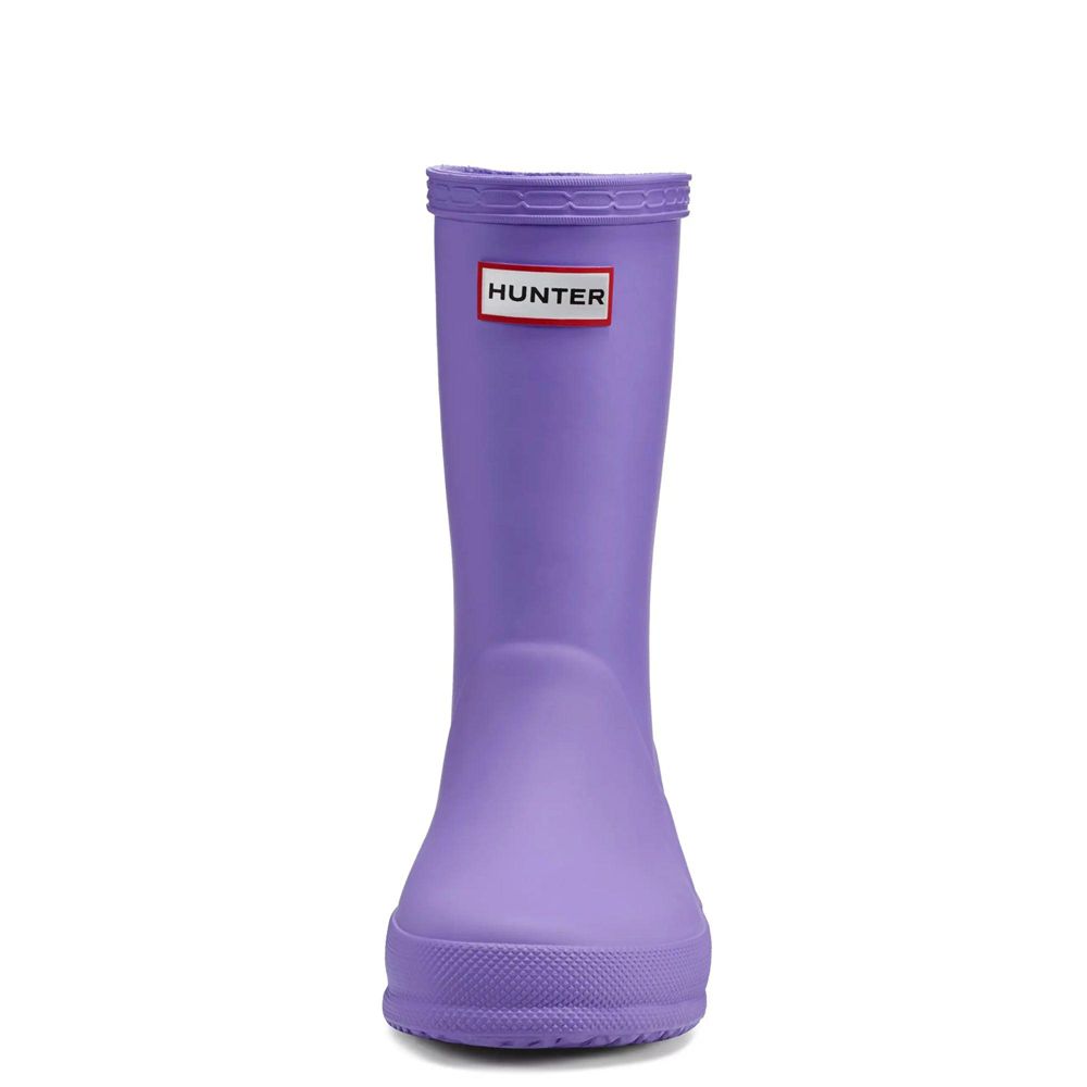 Purple Hunter Kids Classic Rain Boots | XTWK84730