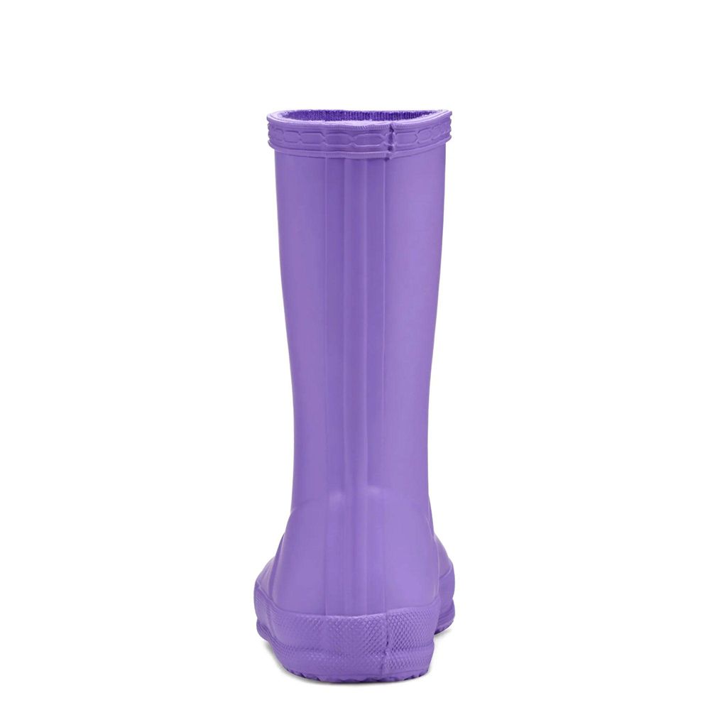 Purple Hunter Kids Classic Rain Boots | XTWK84730