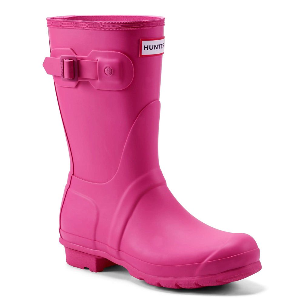 Red Hunter Womens Original Tonal Wellies Short Rain Boots | HBYW94703