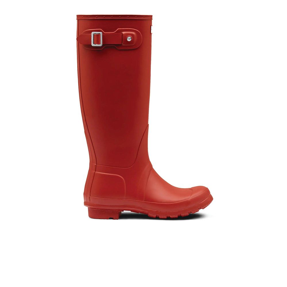 Red Hunter Womens Original Wellies Tall Rain Boots | NOJU63502