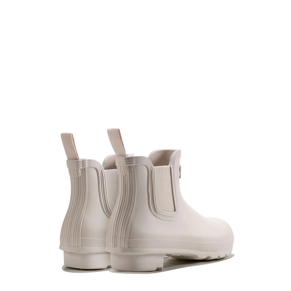 White Hunter Womens Original Chelsea Booties | TPLV02167