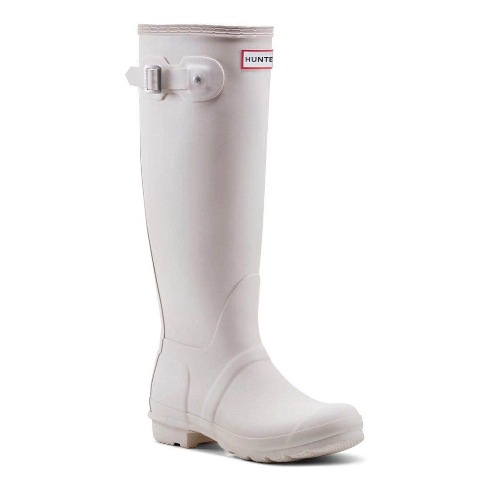 White Hunter Womens Original Wellies Tall Rain Boots | JQKY36451