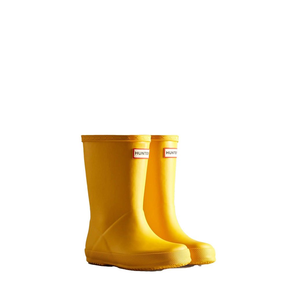 Yellow Hunter Kids Classic Rain Boots | YPDS50749