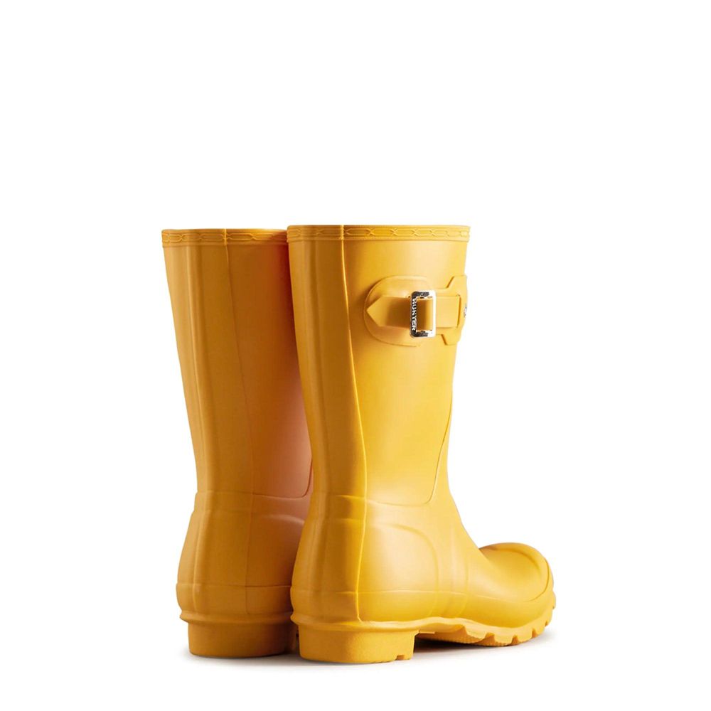 Yellow Hunter Womens Original Wellies Short Rain Boots | MBSW62543