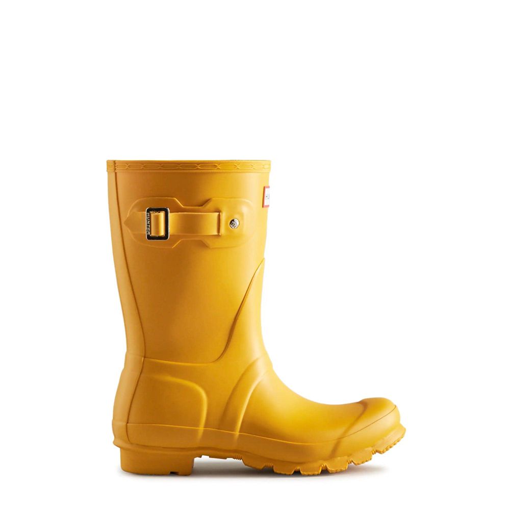 Yellow Hunter Womens Original Wellies Short Rain Boots | MBSW62543